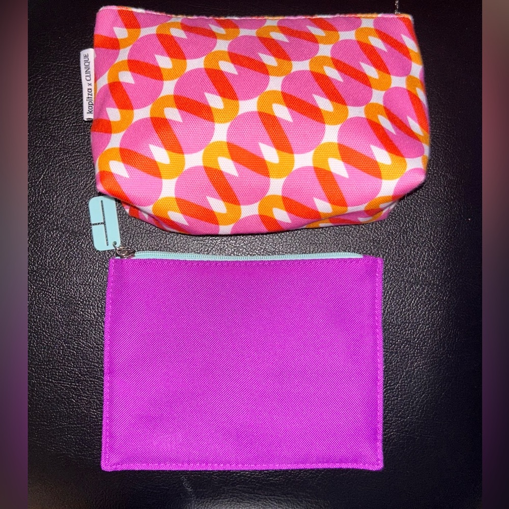 Clinique makeup bags